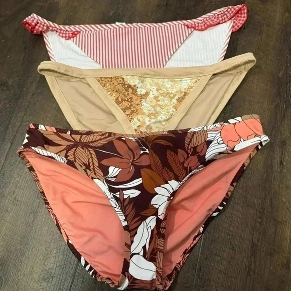 NWT 3 aerie bikini bottoms L - Picture 3 of 5